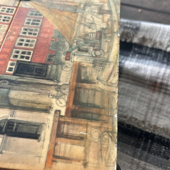 Vintage Billie Ross of The Palm Beaches -Swedish Box Purse - Picture 15 of 17